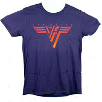 Van Halen Classic Logo on Navy