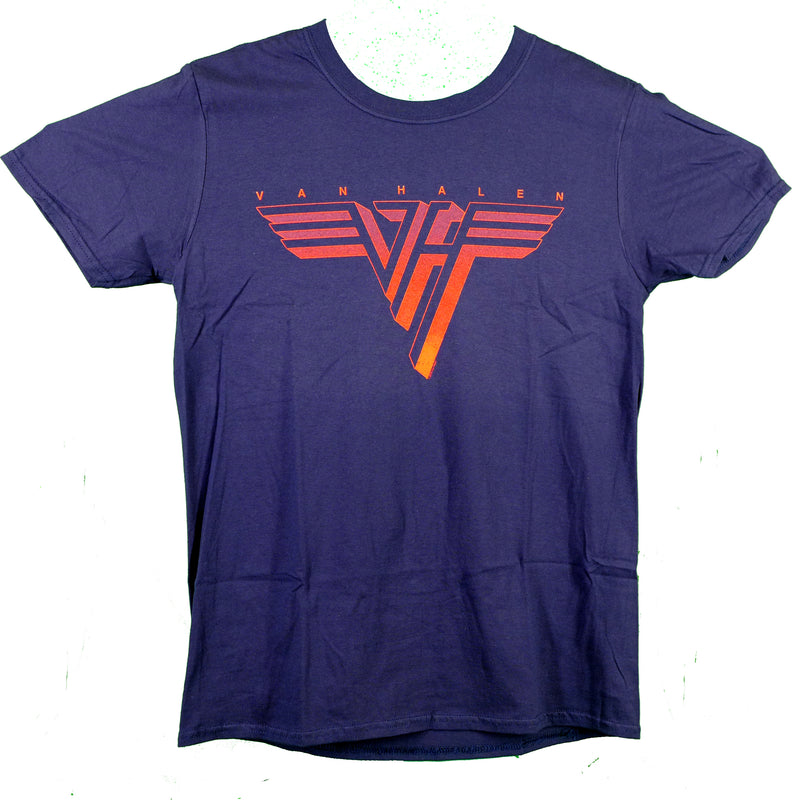 Van Halen Classic Logo on Navy