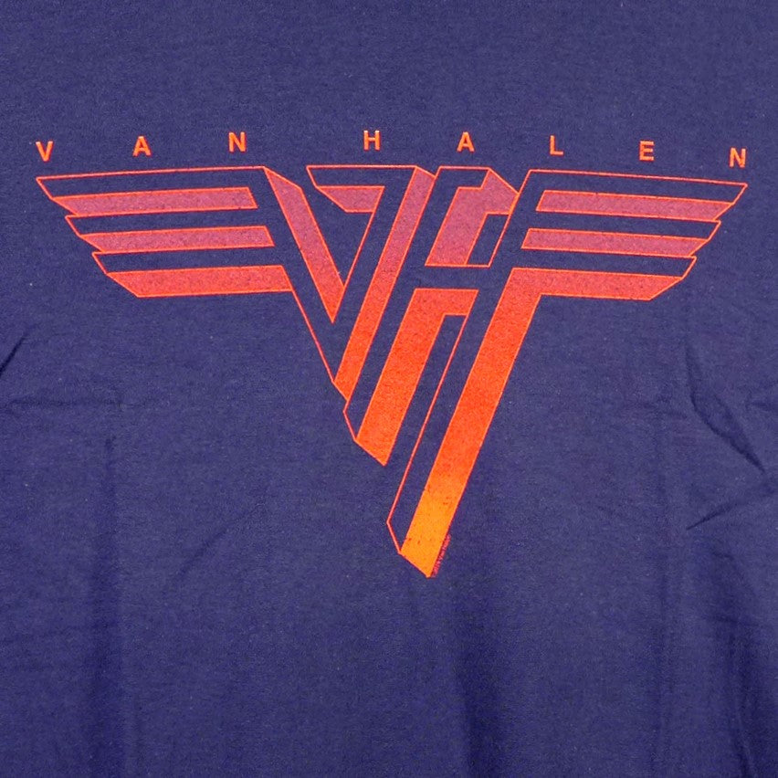 Van Halen Classic Logo on Navy