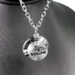Volume Knob Necklace