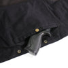 Black Denim Snap Button Vest (BattleVest)