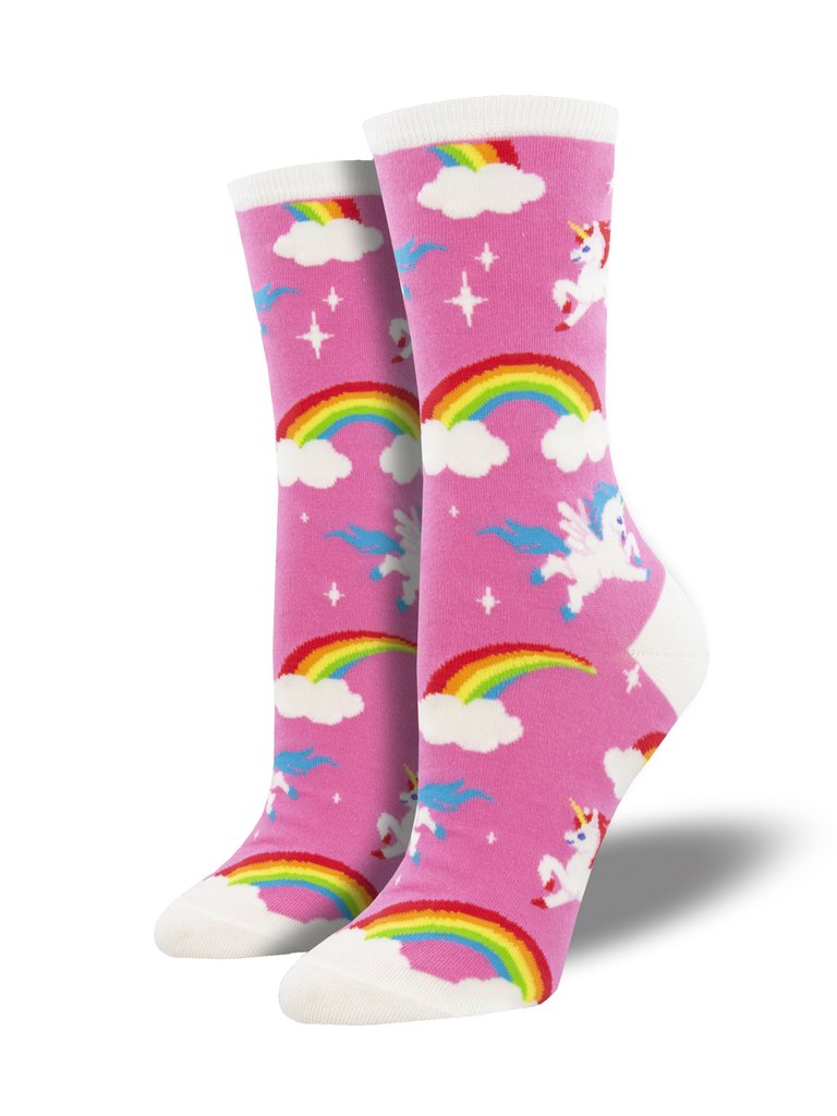 Pegasus Party Pink Women's Socks