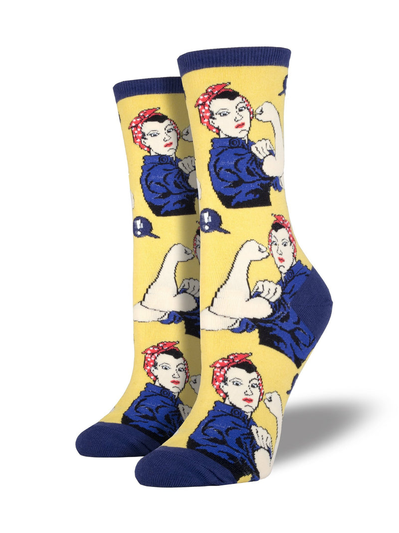 Rosie Yellow Women's Socks