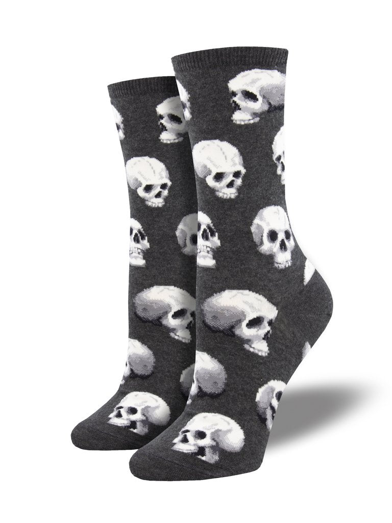 Sacred Skulls Charcoal Heather Women's Socks