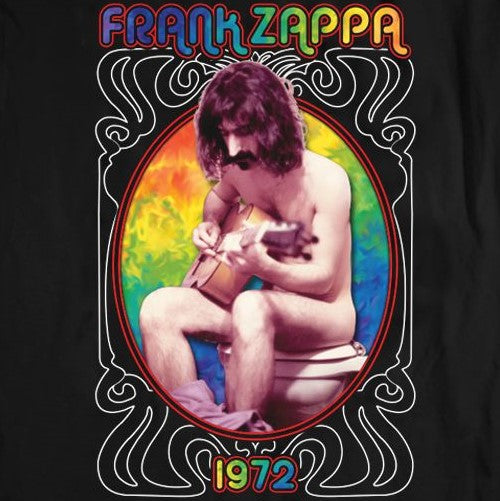 Zappa 1972 on Toilet T-Shirt